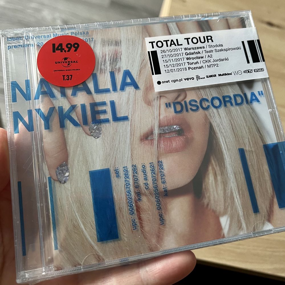 Natalia Nykiel - Discordia CD (2017, folia)