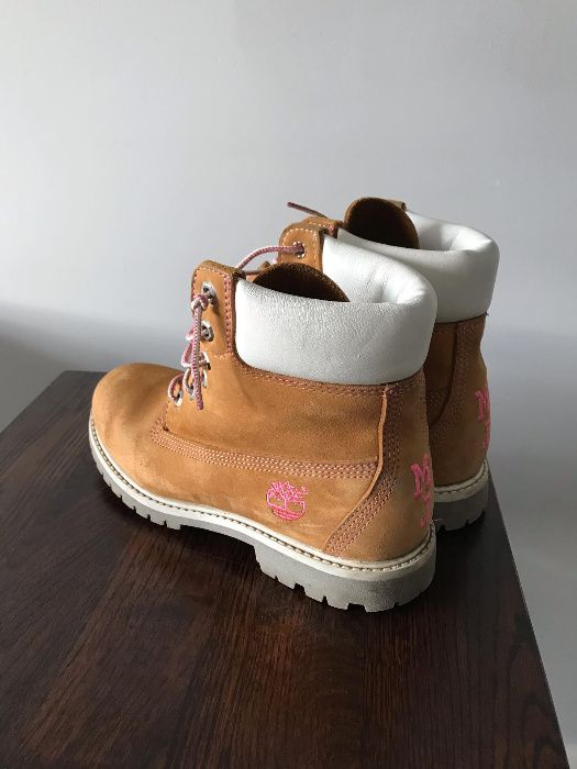 Personalizowane Oryginal Timberland 6INCH Botki z inicjałami MJ USA 38