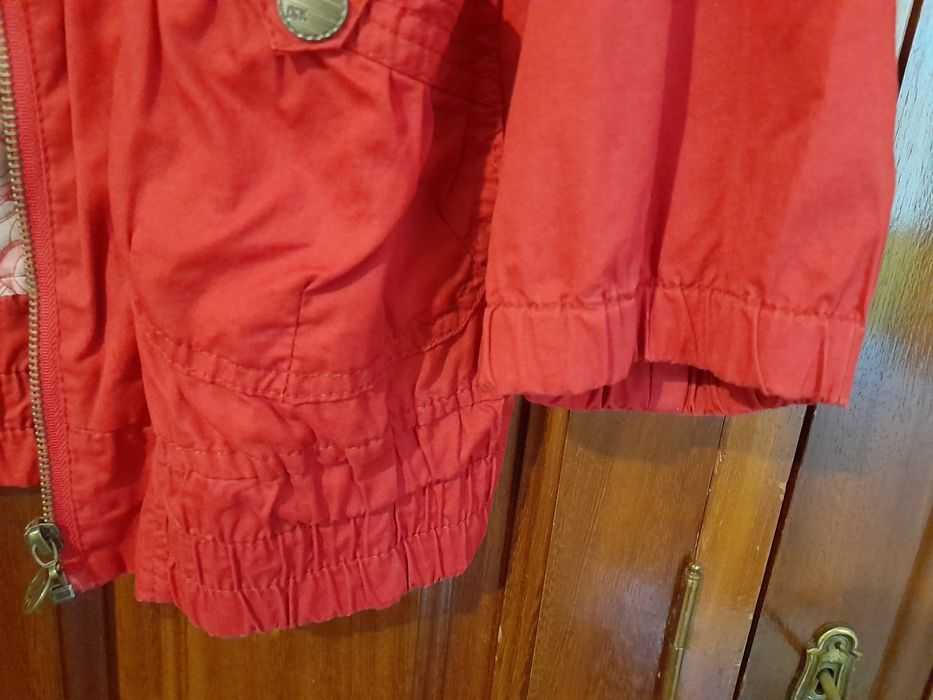 Casaco vermelho tam M