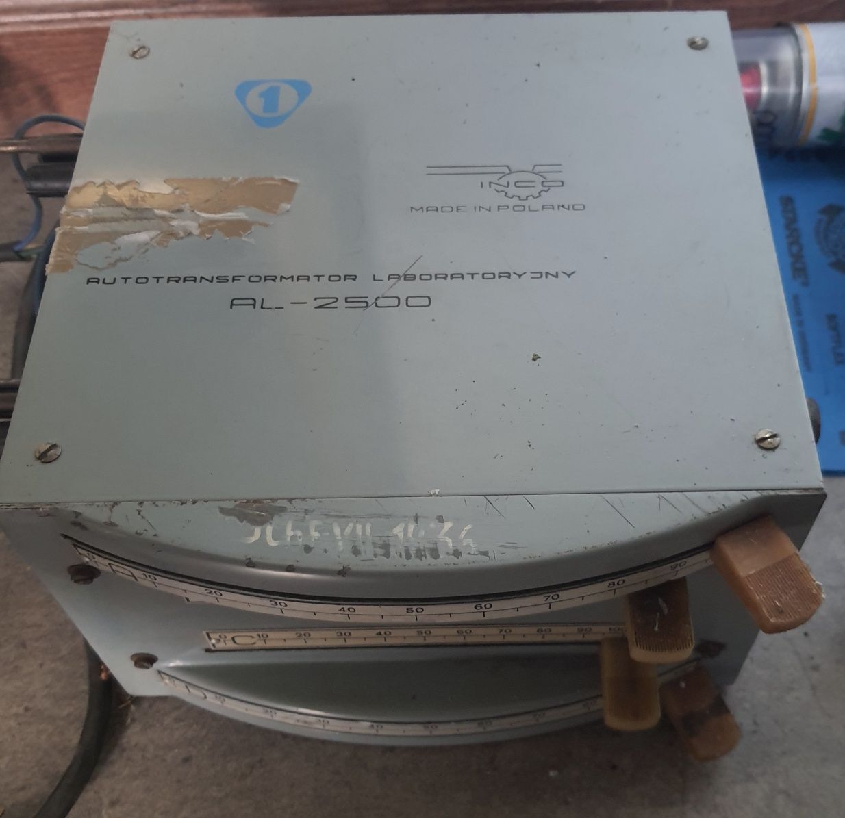 Autotransformator laboratoryjny INCO AL 2500