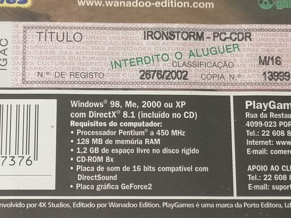 Jogo Ironstorm - PC - CD - ROM