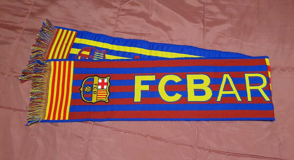 Cachecol do Futbol Club BARCELONA – oficial e original