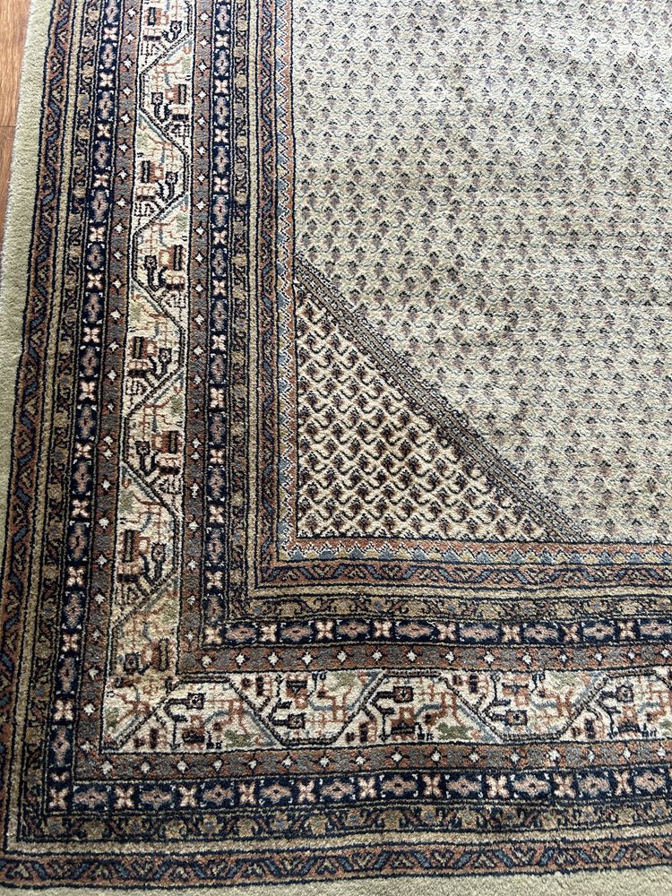 Tapete oriental Indiano,original feito à mao em lã,XXL 350x250. Lavado