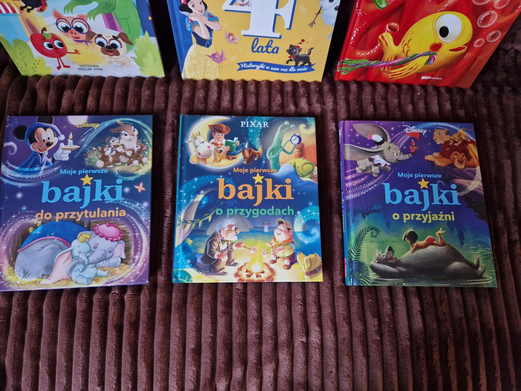 7 książeczek dla 4 latka. Nowe i jak nowe. Disney bajki opowiadania, P