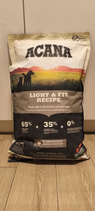 Karma sucha dla psa Acana Light&Fit 6kg