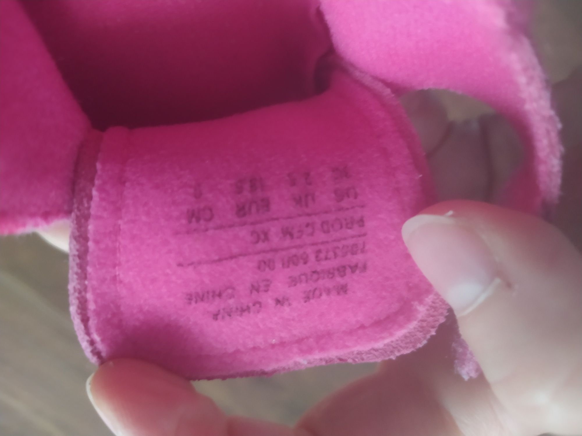 Nike niechodki adidaski różowe r 18, 5