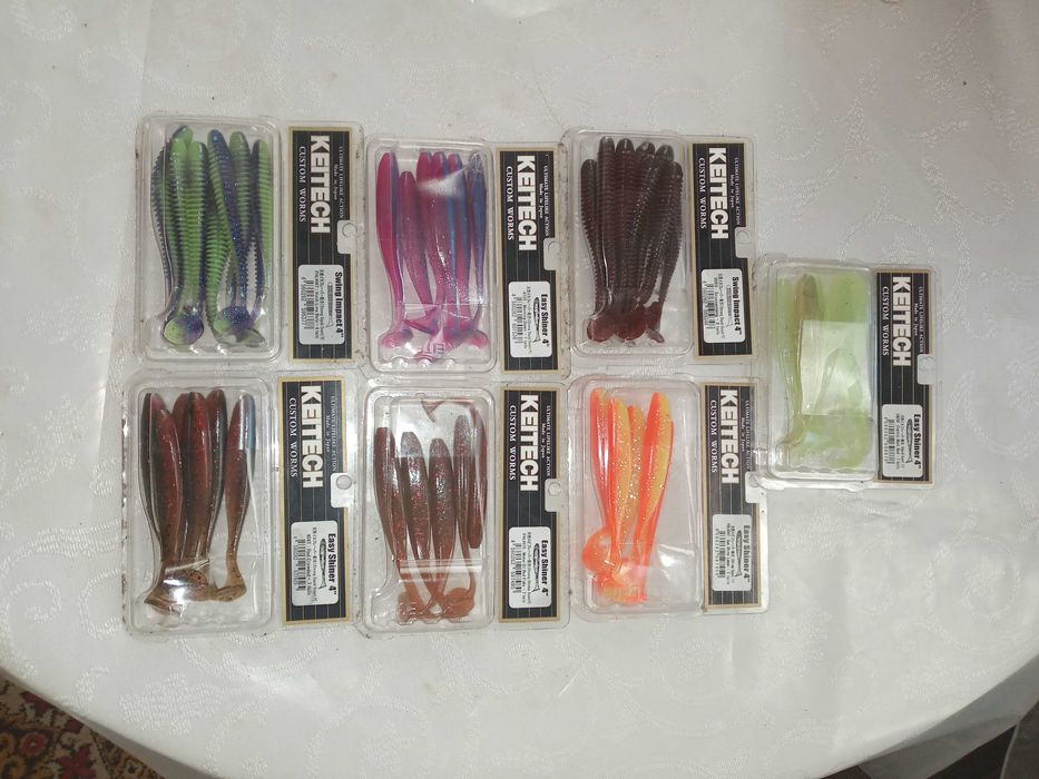 Распродажа силиконовых приман Мандул