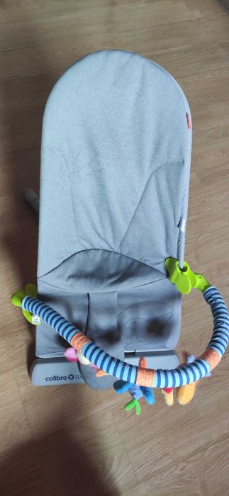 Дитячий шезлонг гойдалка Colibro Fly Onyx