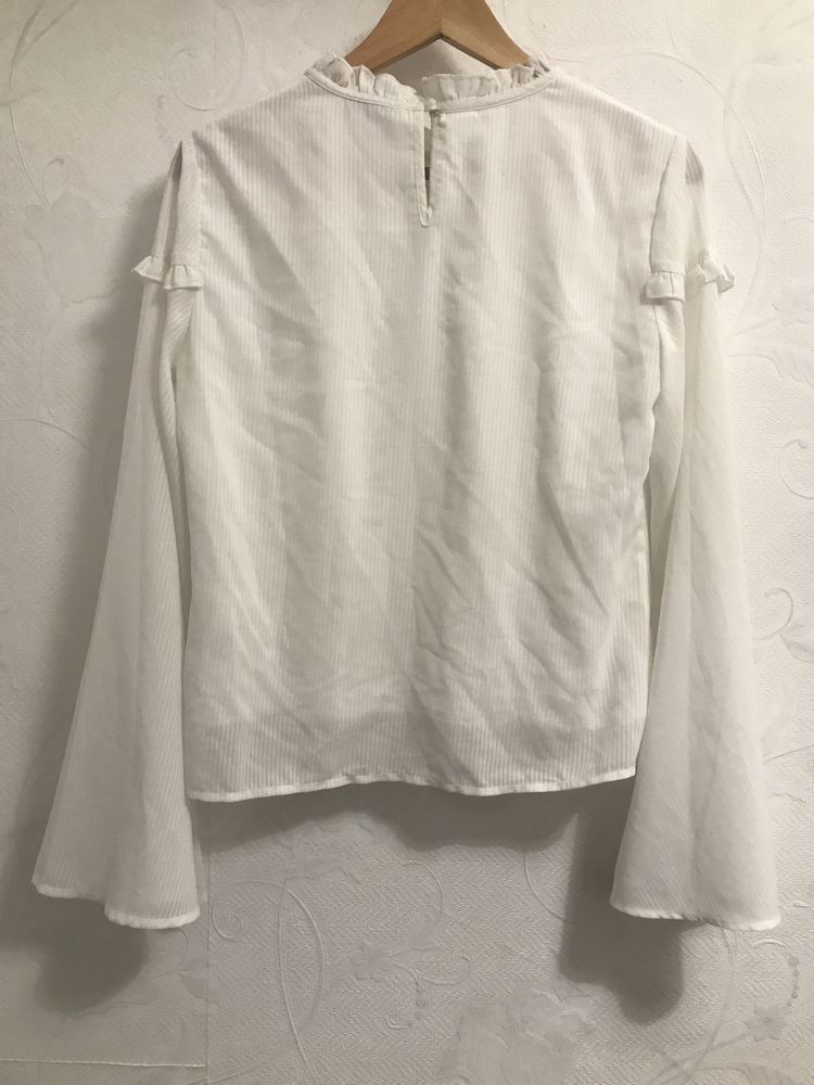 Школьная блуза блузка кофта с длинным рукавом