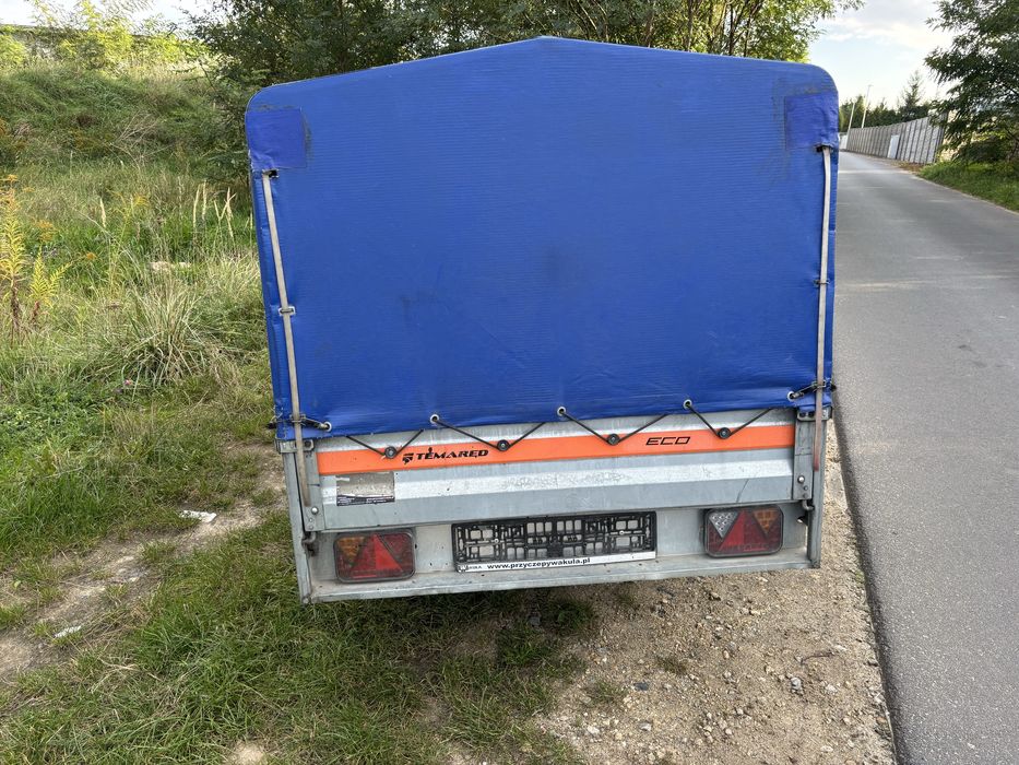Przyczepa lekka DMC 750  , stelaz i plandeka gratis