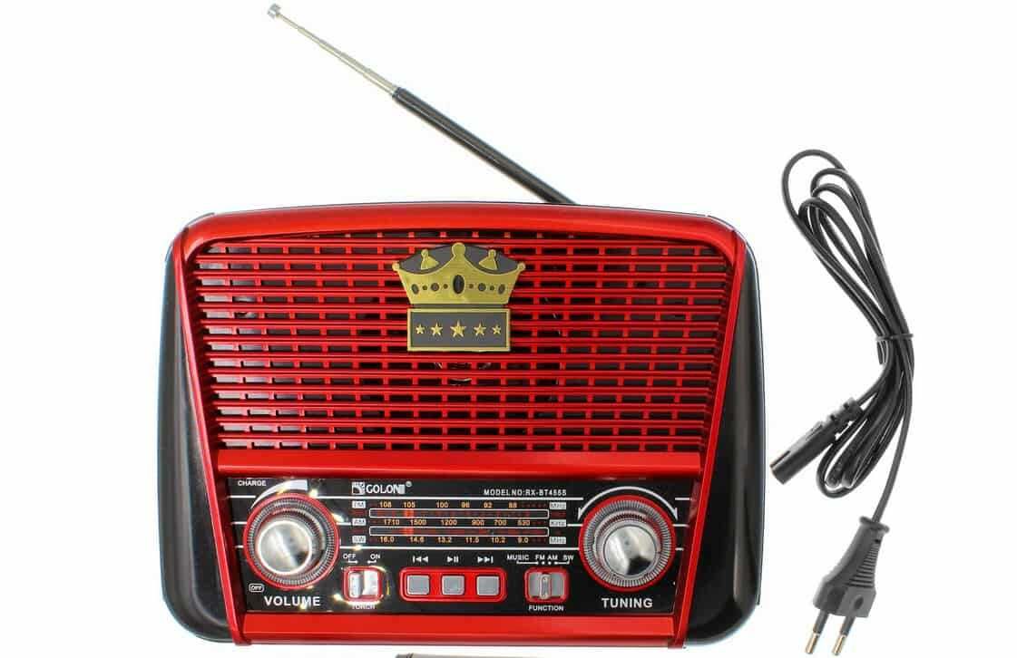 Nowe radio solarne przenośne RETRO sieciowo-bateryjne AM, FM, SW