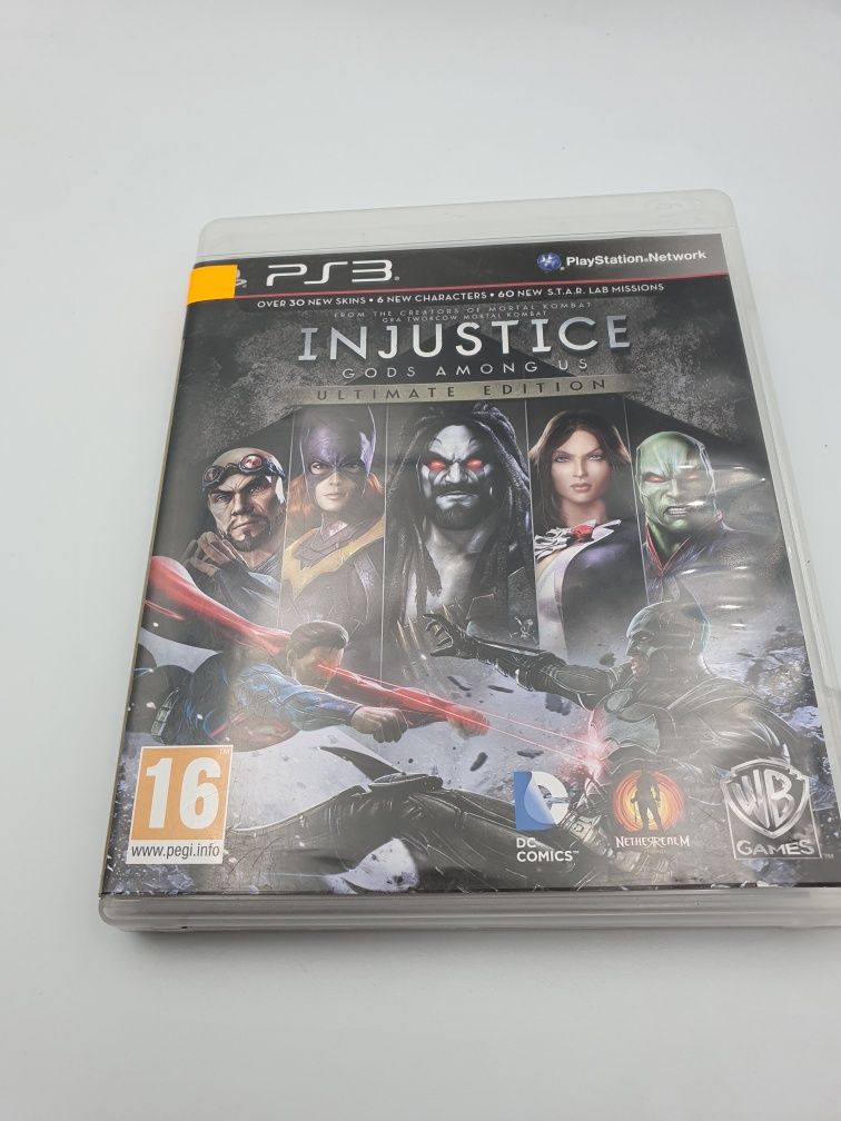 Gra gry ps3 Playstation 3 Injustice Gods Among Us ultimate edition PL