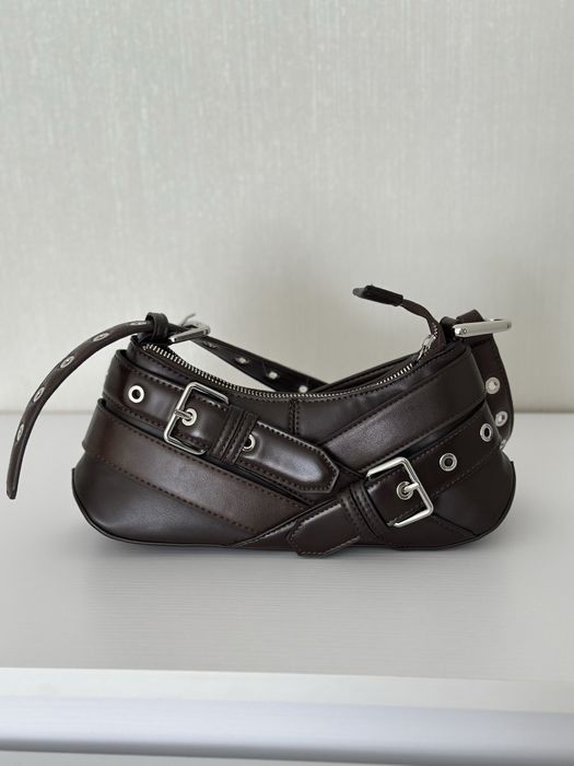 Сумка zara коричневая