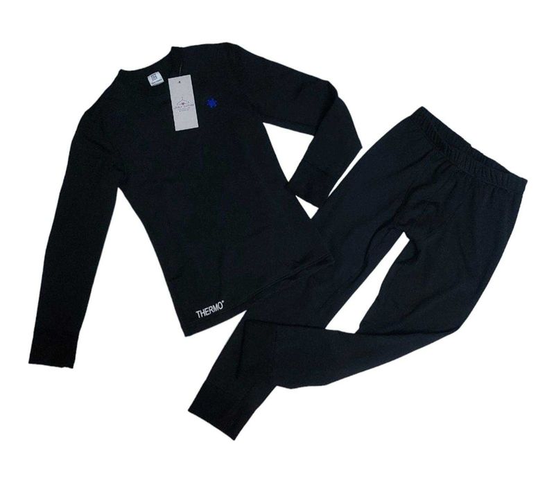 Детское термобелье нательное теплое с начесом для мальчика подростка