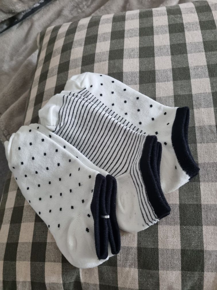 Reserved skarpety stópki nowe 3 pary 37