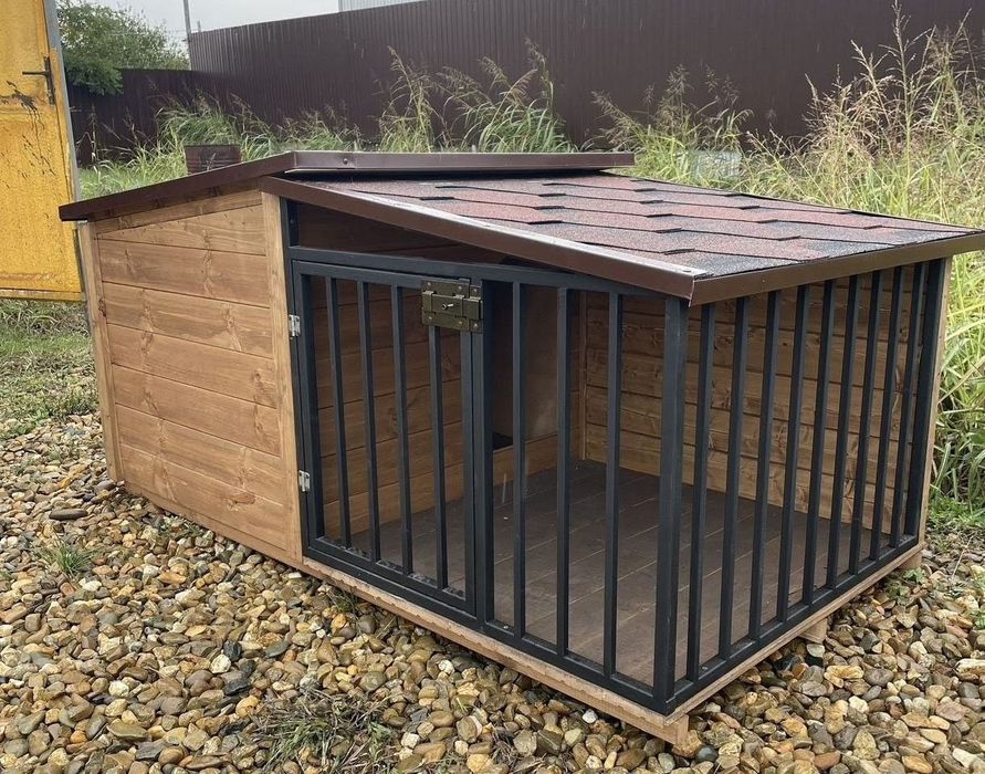 Якісний вольєр для собак,розміром 1.80*1.00