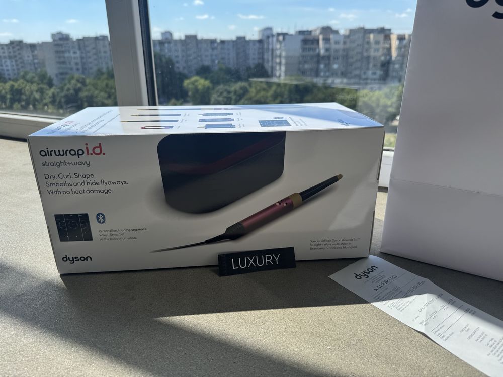 Новий! Оригінал! Dyson Airwrap™ HS08 Complete Long Red Velvet/Gold