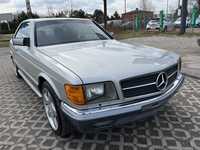 Mercedes-Benz Klasa S 1984 COUPÉ W126 SEC V8 pakiet AMG kolekcjonerski