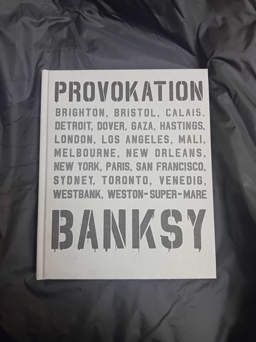 Banksy Provokation język niemiecki sztuka, graffiti, streetart