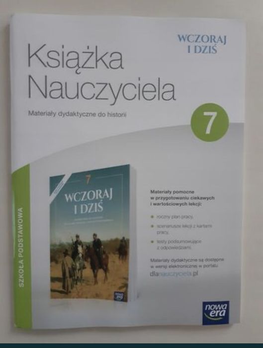 Historia Wczoraj i dziś książka nauczyciela