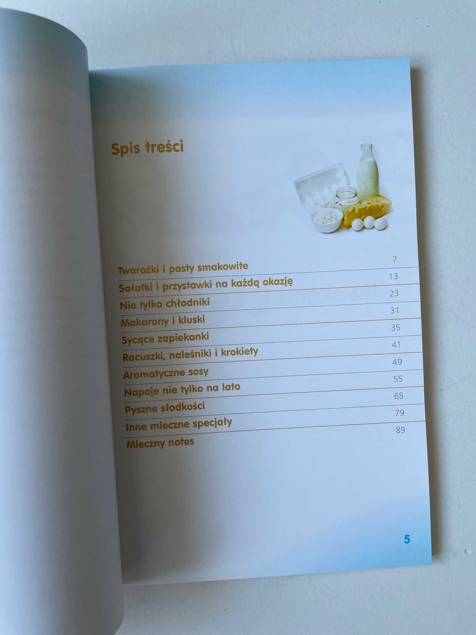 "Na 100 sposobów stawiam na mleko" książka z przepisami