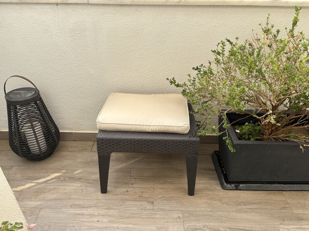 Conjunto de jardim ratan