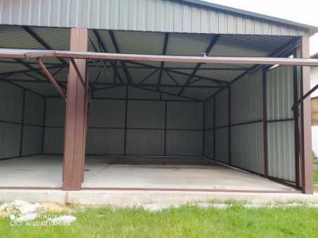 garaż blaszany 6x5 garaż blaszak 5x5 6x6 7x5 5x7 wiata profil