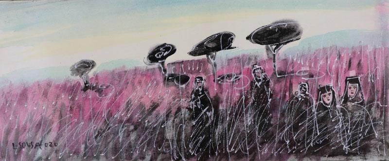 LOPES DE SOUSA - Pintura Original - Alentejo