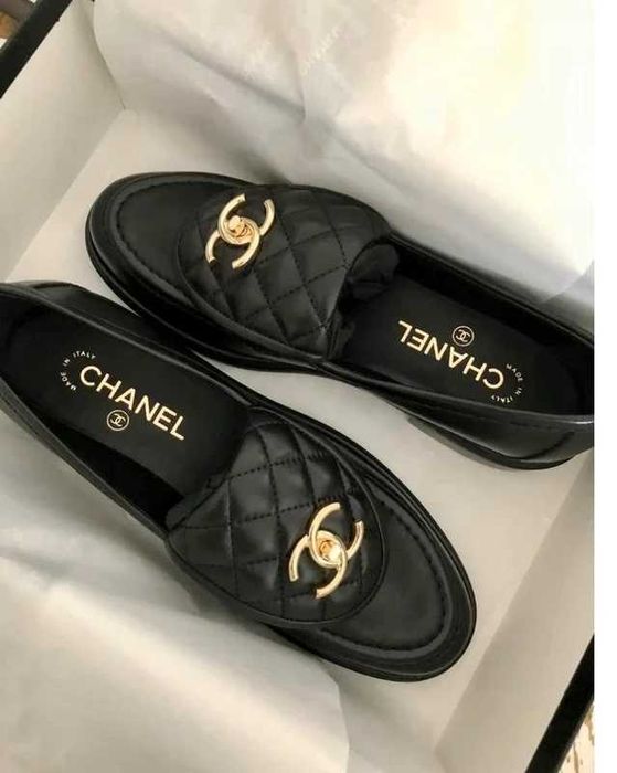 luksusowe mokasyny Chanel