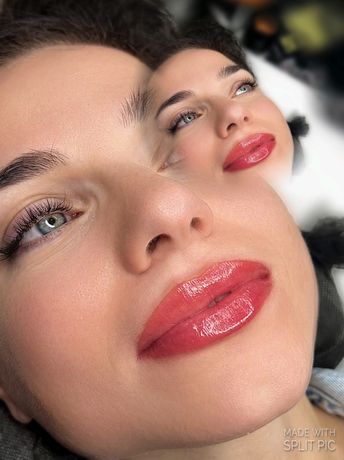 Перманентный макияж губ в TOP технике АКВАРЕЛЬНЫЕ ГУБЫ!!!
