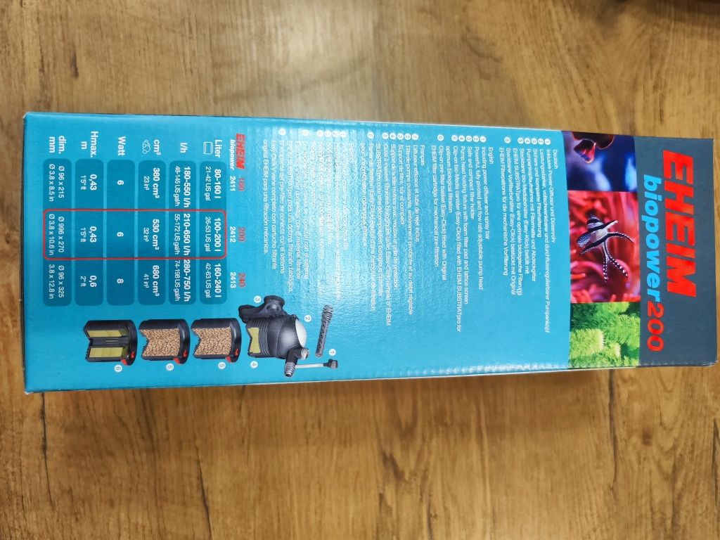 Eheim biopower 200