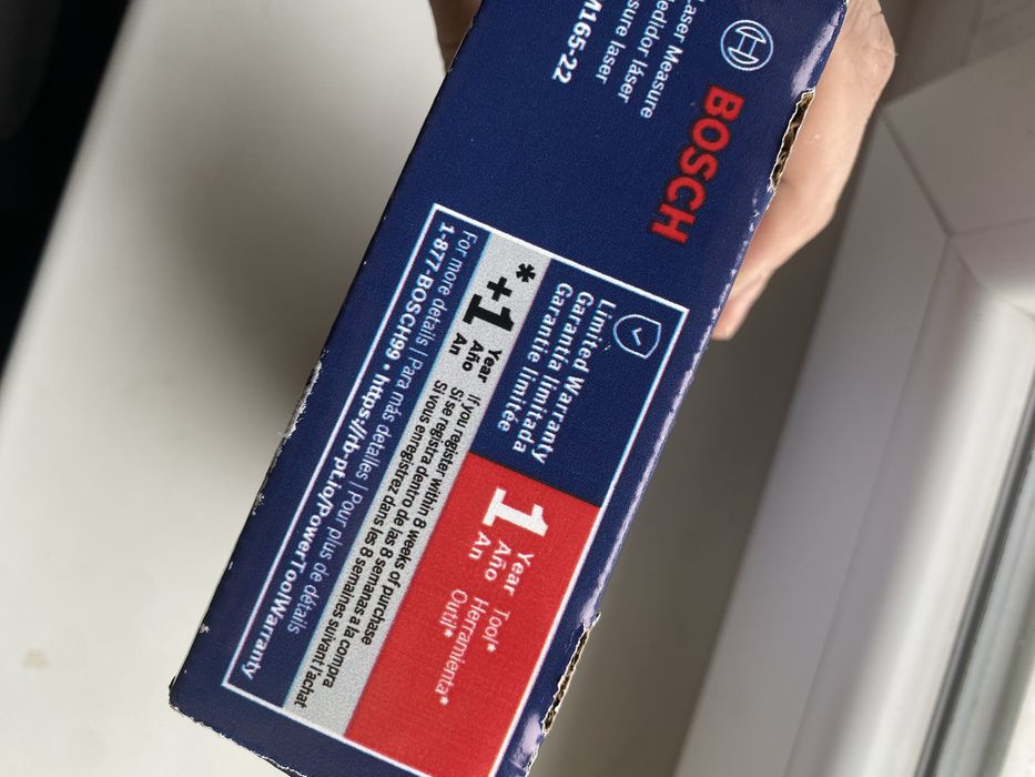 Лазерна рулетка Bosch GLM165-22