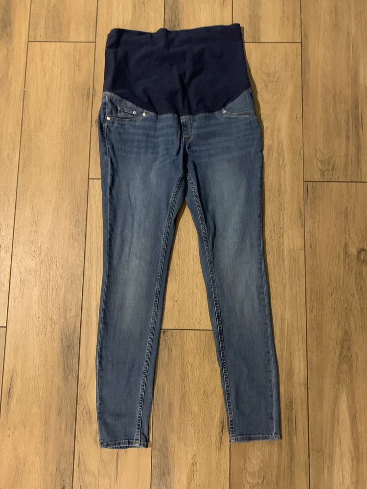 Spodnie ciążowe jeansy 40/42 Super Skinny mama