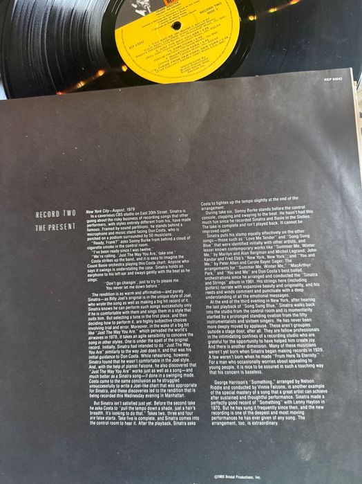 Frank Sinatra – Trilogy: Past, Present & Future (1980– 3 LPs Originais