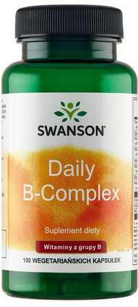 Suplement diety Swanson Daily B-Complex 100 kapsułek