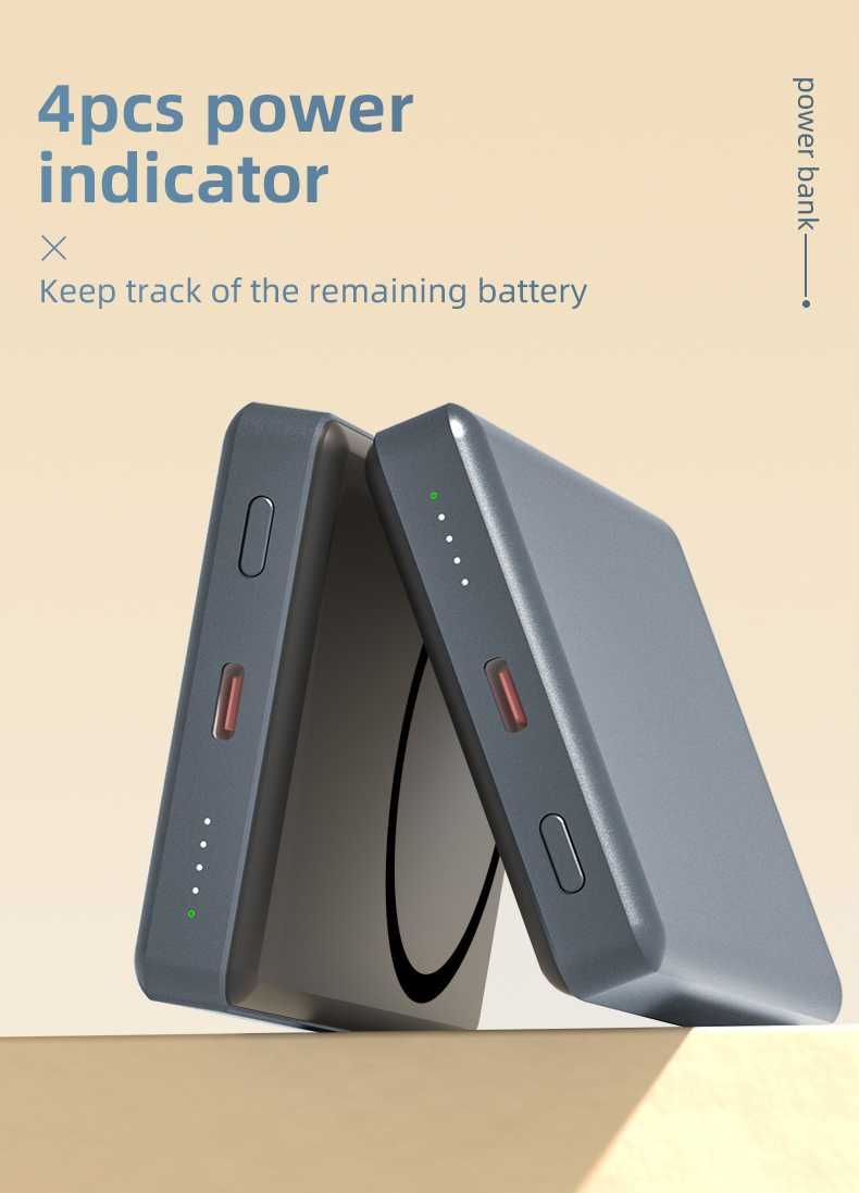 Павербанк Magsafe 10000mah ultra slim 20w Pawerbank