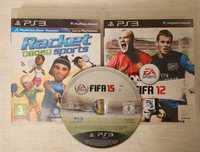 2 Gry PS3 - Racket Sports i FIFA 12 dubbing PL + gratis FIFA 15 PL
