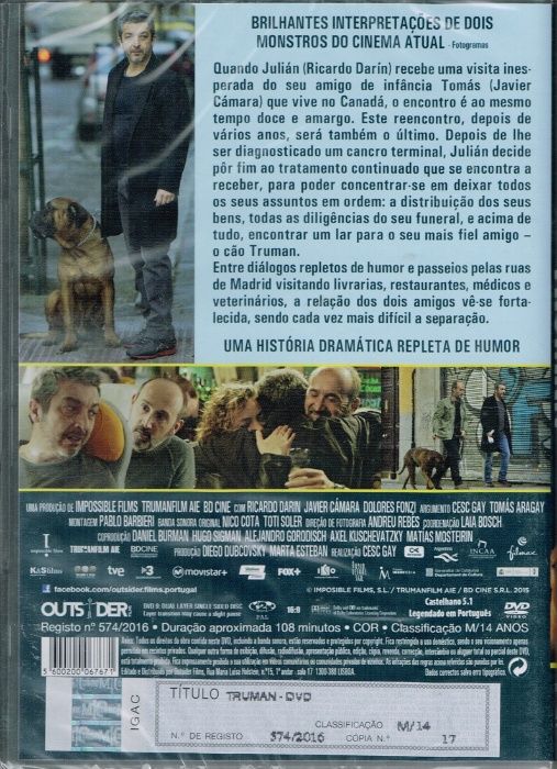 DVD Movie: TRUMAN - NEW! Sealed!64586169489795122