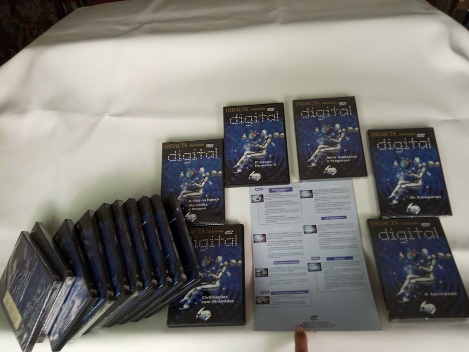 Enciclopédia didacta digital 16 DVDs