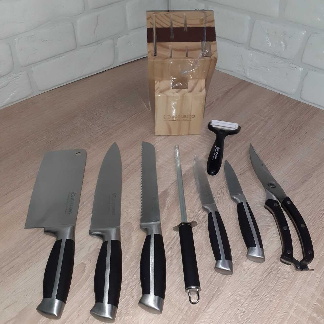 Набор ножей купить. Кухонные ножи . Германия -Edenberg . Подарок. Топ