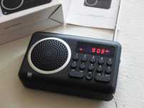 Przenośne radio kieszonkowe pocketradio FM + USB MP3 MicroSD