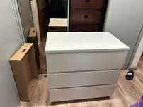 Ikea biała 3 szuflady Ikea