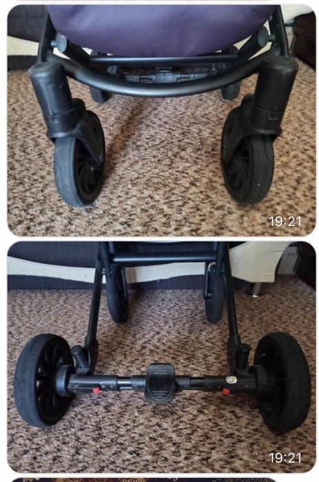 Коляска дитяча 2 в 1 Anex Cross