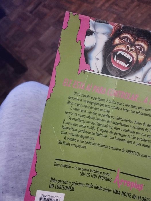 Livro Cria os teus próprios Arrepios