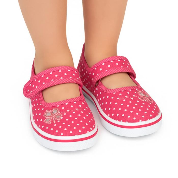 Kapcie rzepy do przedszkola żłobka buty baleriny trampki różowe 22