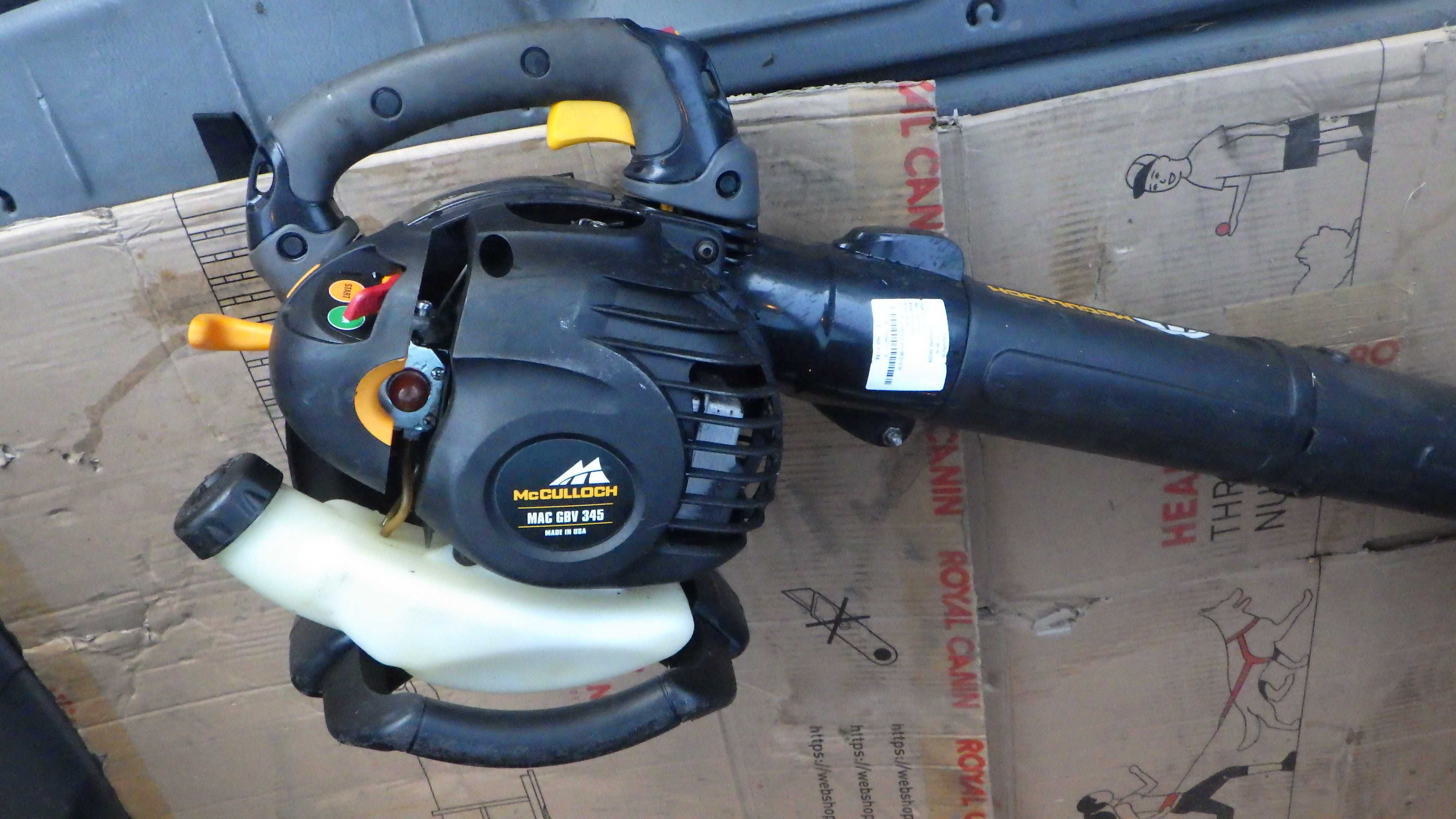Husqvarna Dmuchawa Spalinowa McCulloch MAC GBV 345 Husqvarna  Nowa