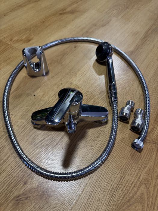 Bateria prysznicowa ROCA wannowa Zestaw prysznicowy krzywki Grohe