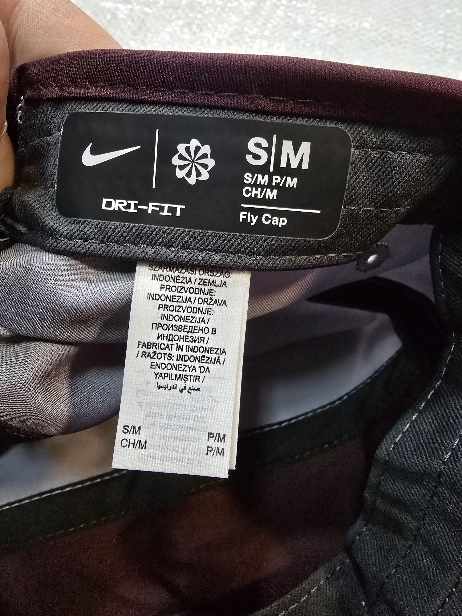 Кепка Nike Dri-FIT Fly Unstructuколір червоний Swoosh Cap колір сірий