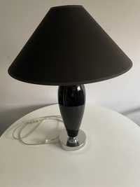 Lampa stołowa Lux czarne szklo