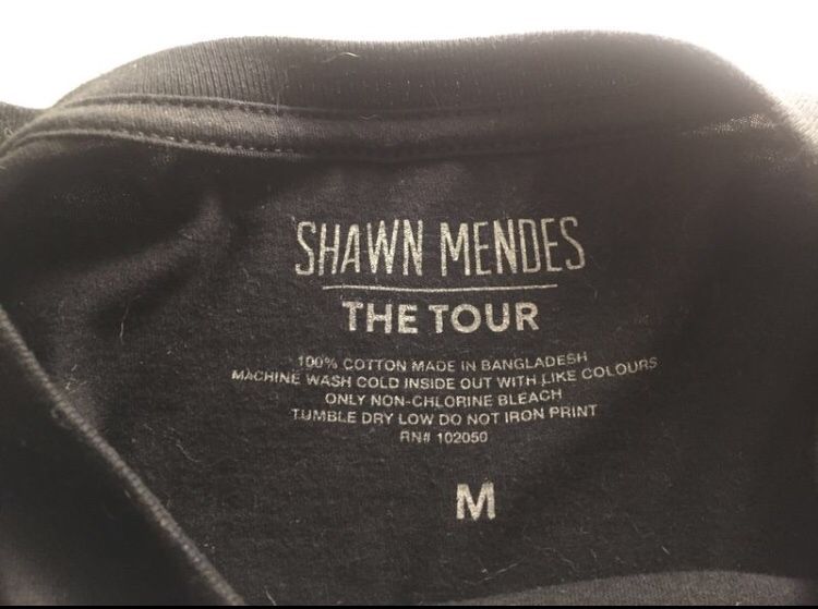 T-shirt Shawn Mendes The Tour
